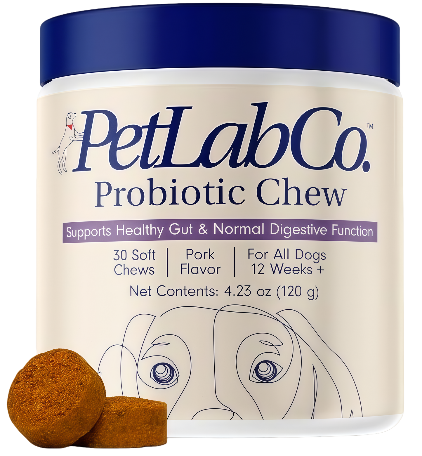 PetLab Co. Probiotics for Dogs, Support Gut Health, Occasional Diarrhea, Digestive Health & Seasonal Allergies